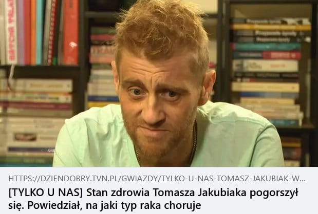 Tomek walczył z ciężka odmianą raka