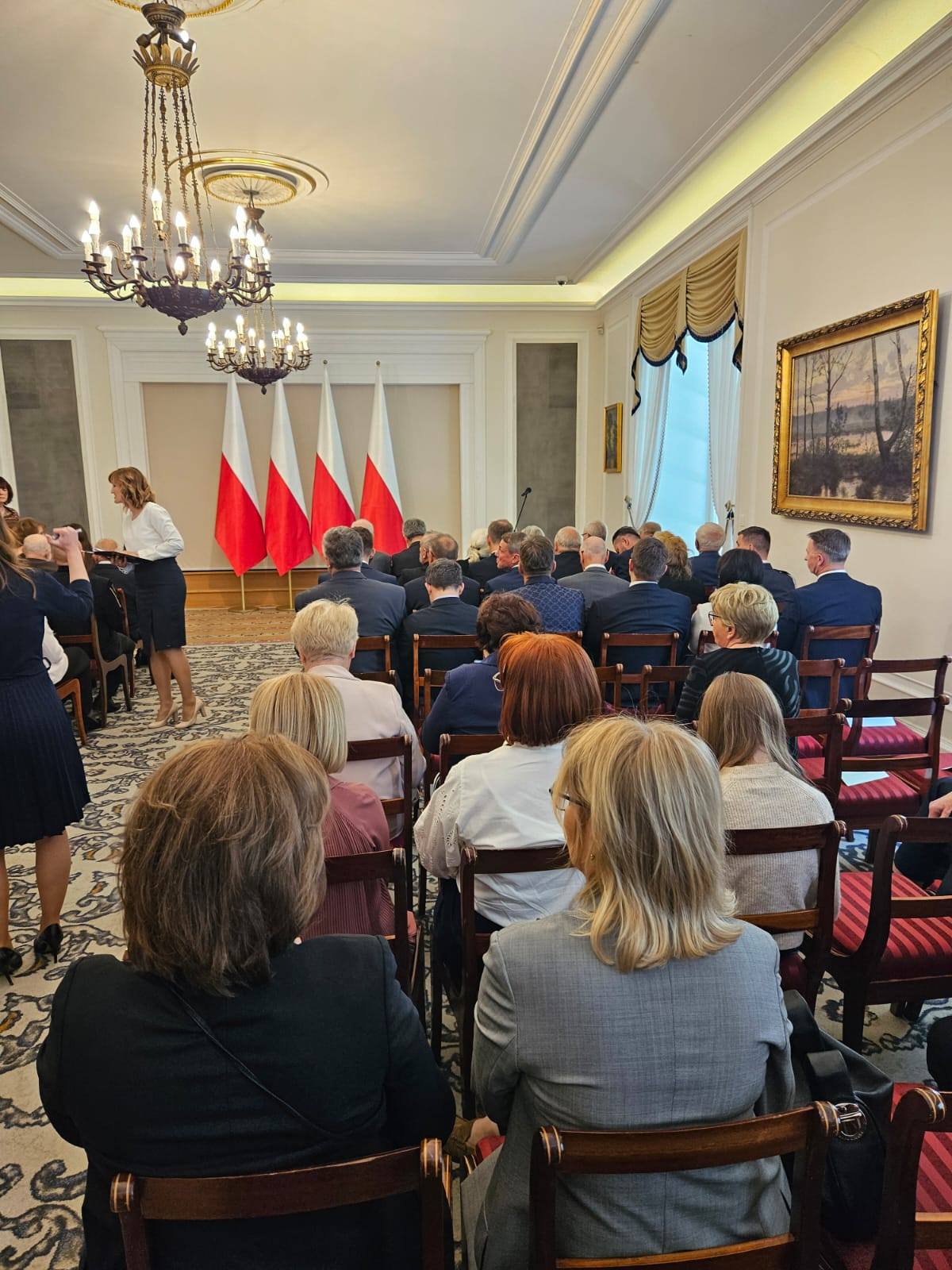 Tuz przed uroczystością