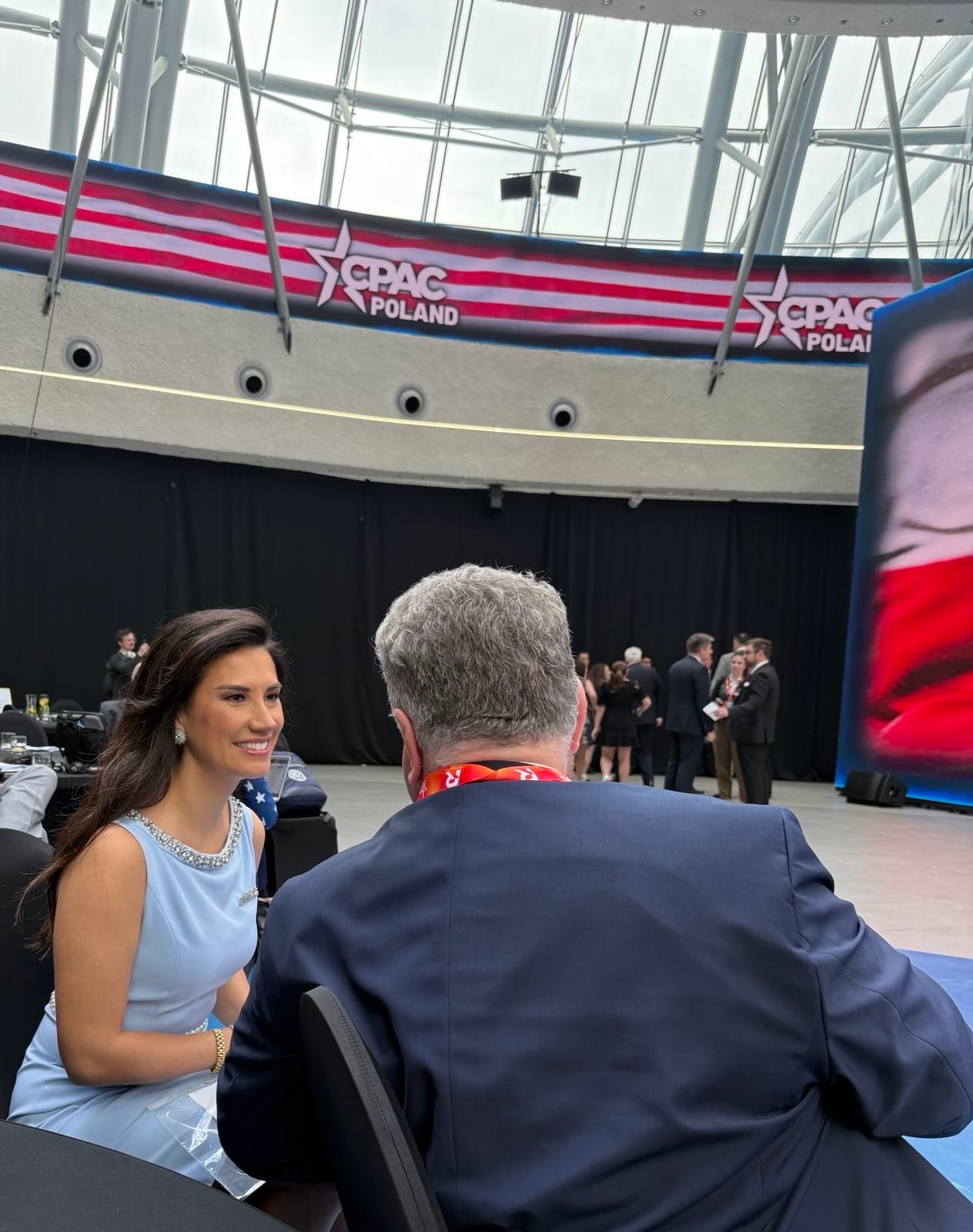Catalina Stubbe na CPAC Polska, fot. Radosław Poszwiński/Republika