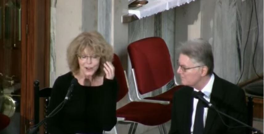 Anna Romantowska i Krzysztof Kolberger, fot. youtube.com/printscreen
