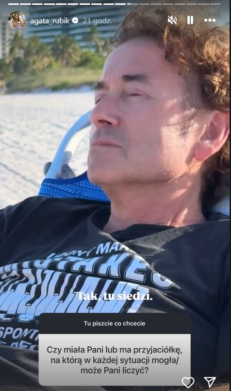 Piotr Rubik w USA, fot. IG