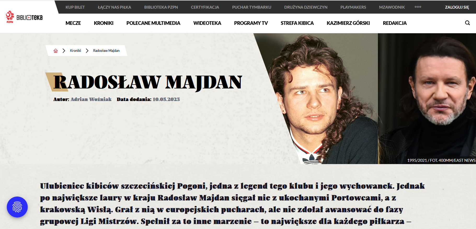 Młodzik z bujną naturalną fryzurą, fot. faxymila