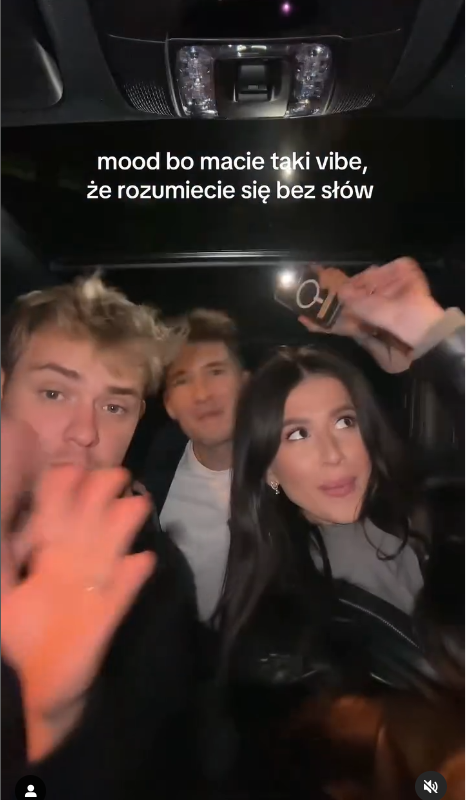 Była jednak pasażerem, to kadr odwrócony, fot. IG