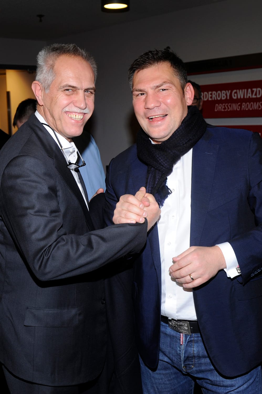 Z Dariuszem Michalczewskim, fot. AKPA