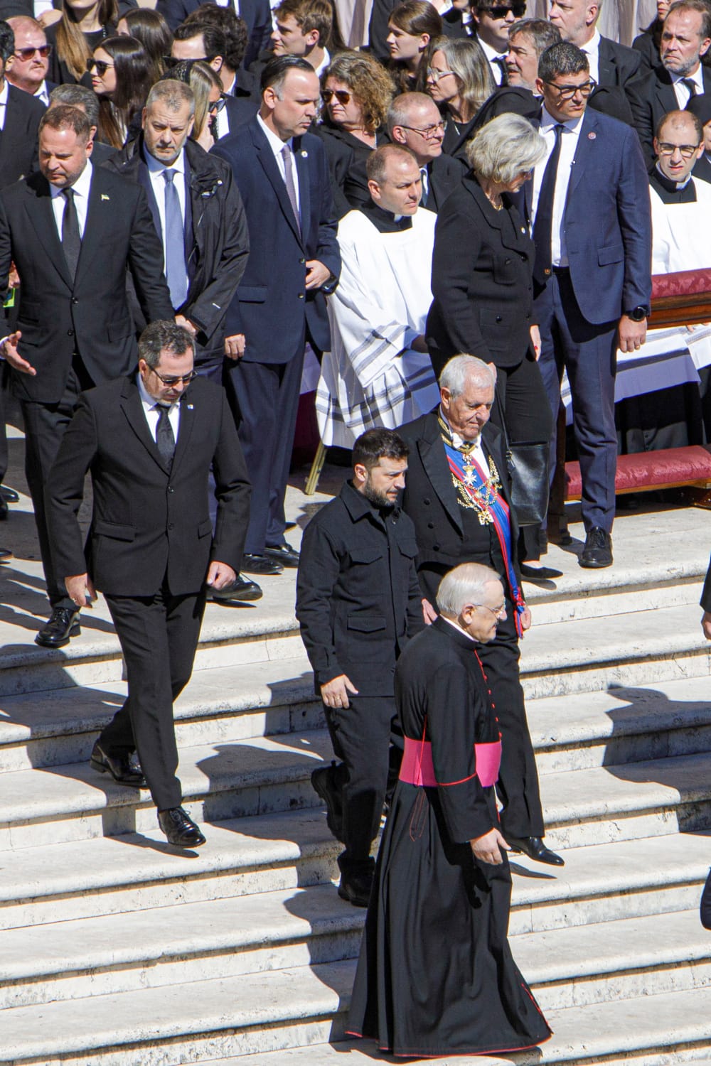 Na pogrzebie papieża Franciszka, fot. AKPA