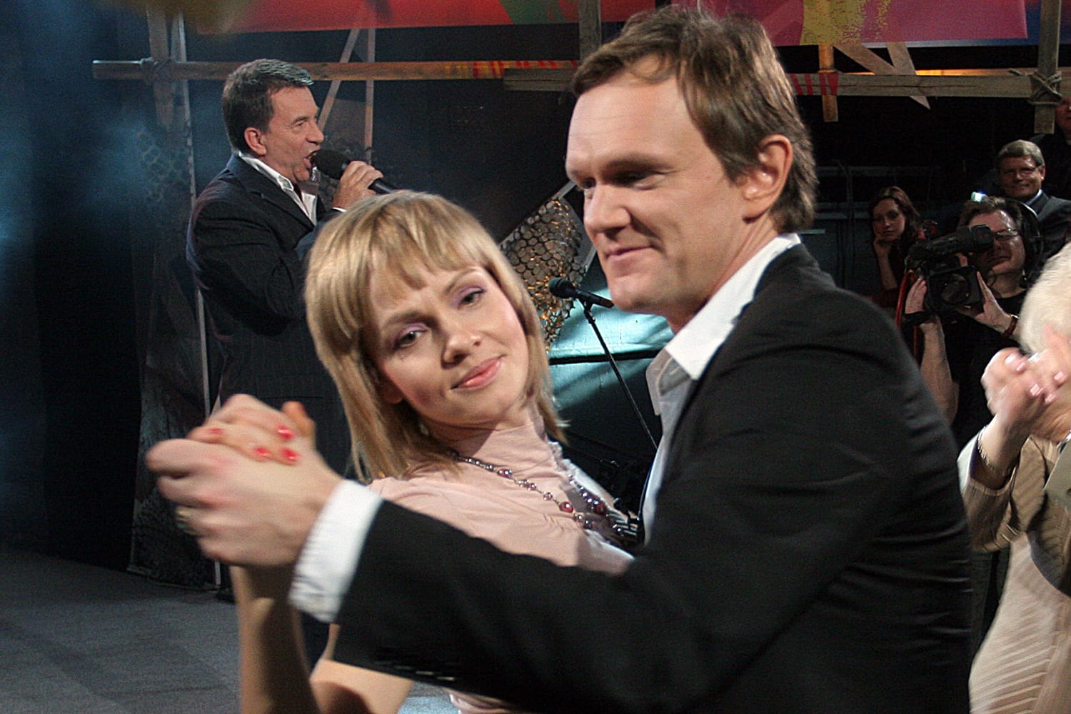 Weronika Marczuk i Cezary Pazura, fot. AKPA