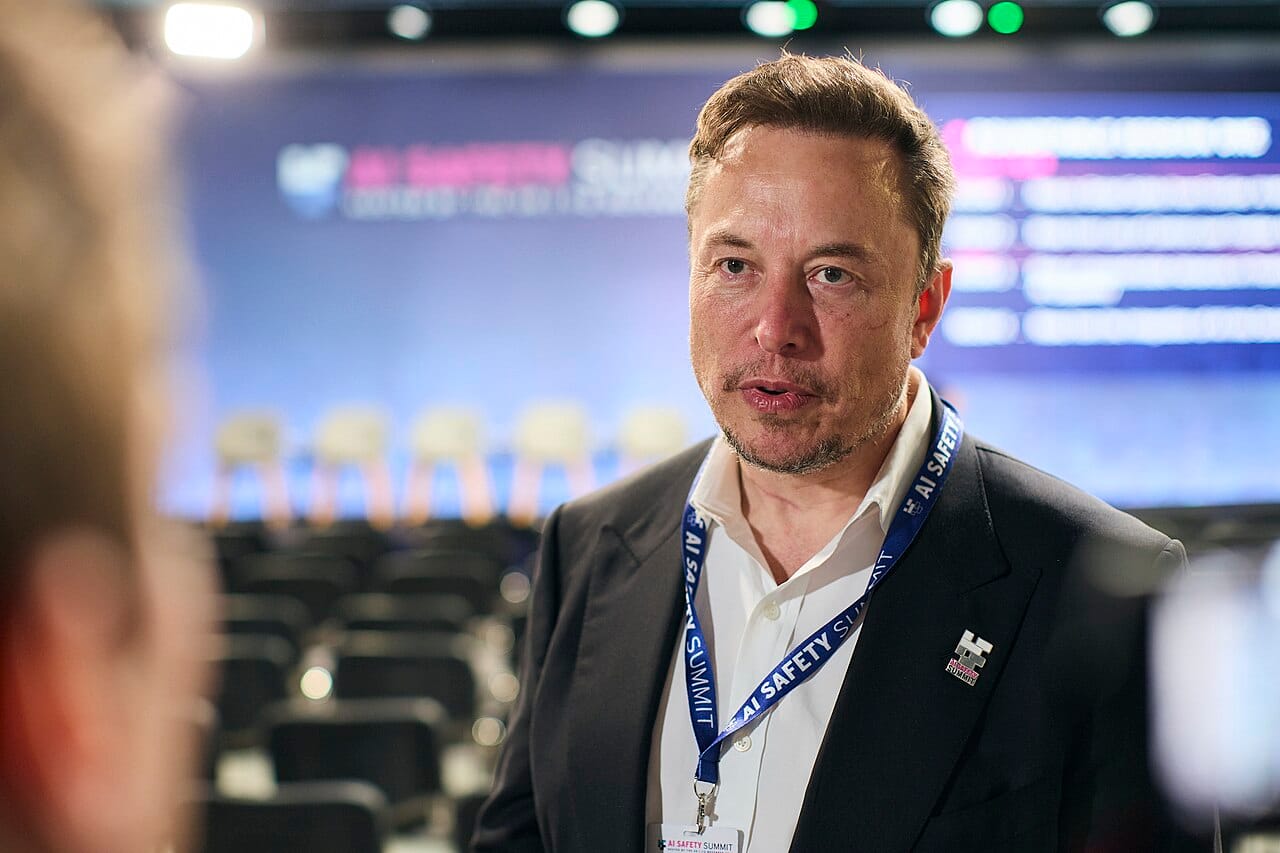 Elon Musk, fot. Wikipedia Commons