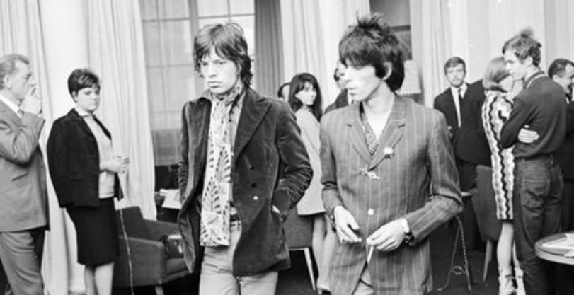 The Rolling Stone w Warszawie 1967 rok, fot. pl.pinterest.com/screeshot