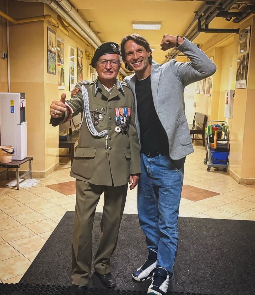 Tomasz Wolny z por. Jerzym Zawadzkim ps. "Mały"