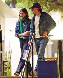 Kaia Gerber i Lewis Pullman, fot. Instagram