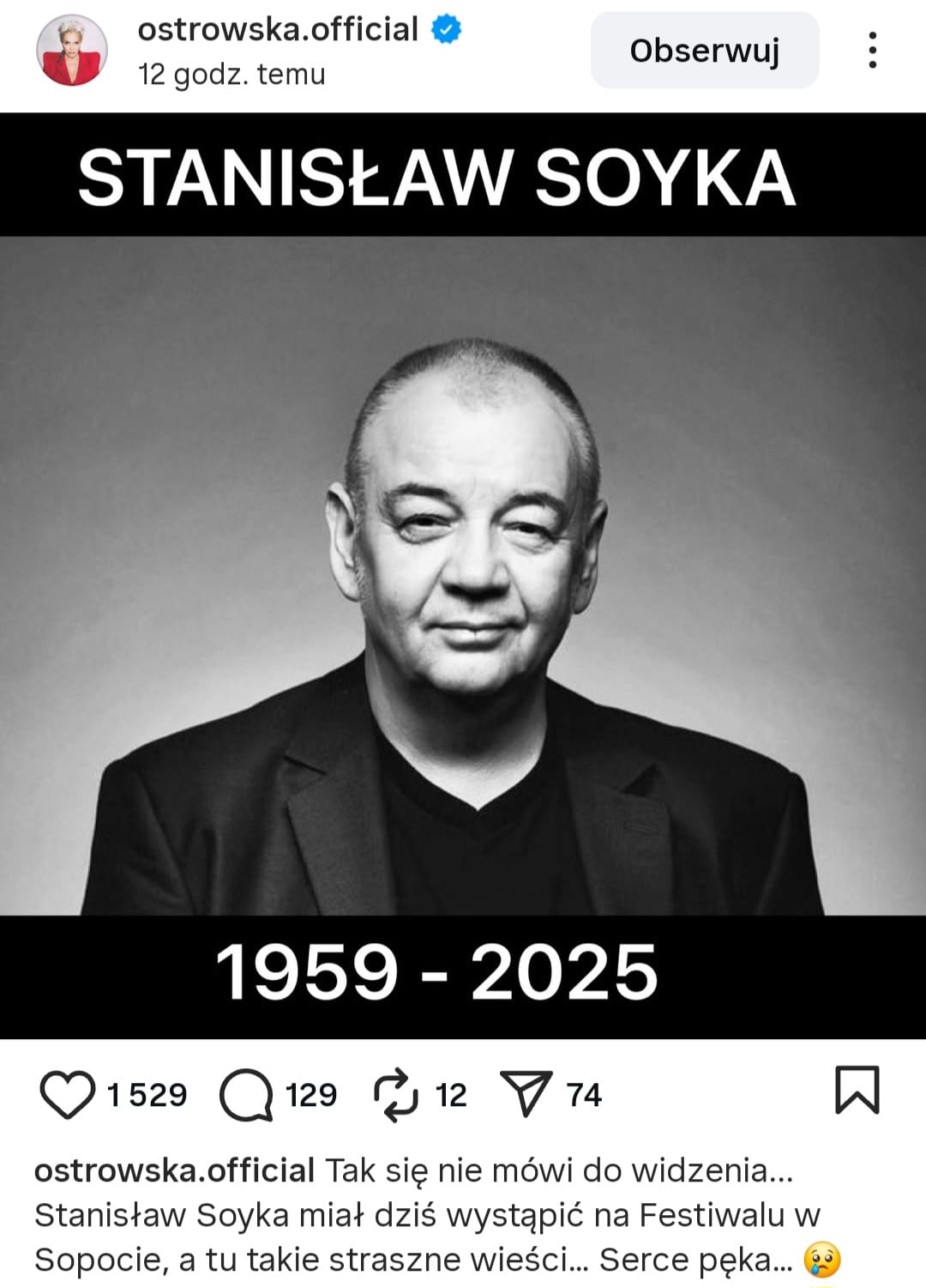 Stanisław Soyka zmarł w Sopocie. Prokuratura podejrzewa nieumyślne spowodowanie śmierci
