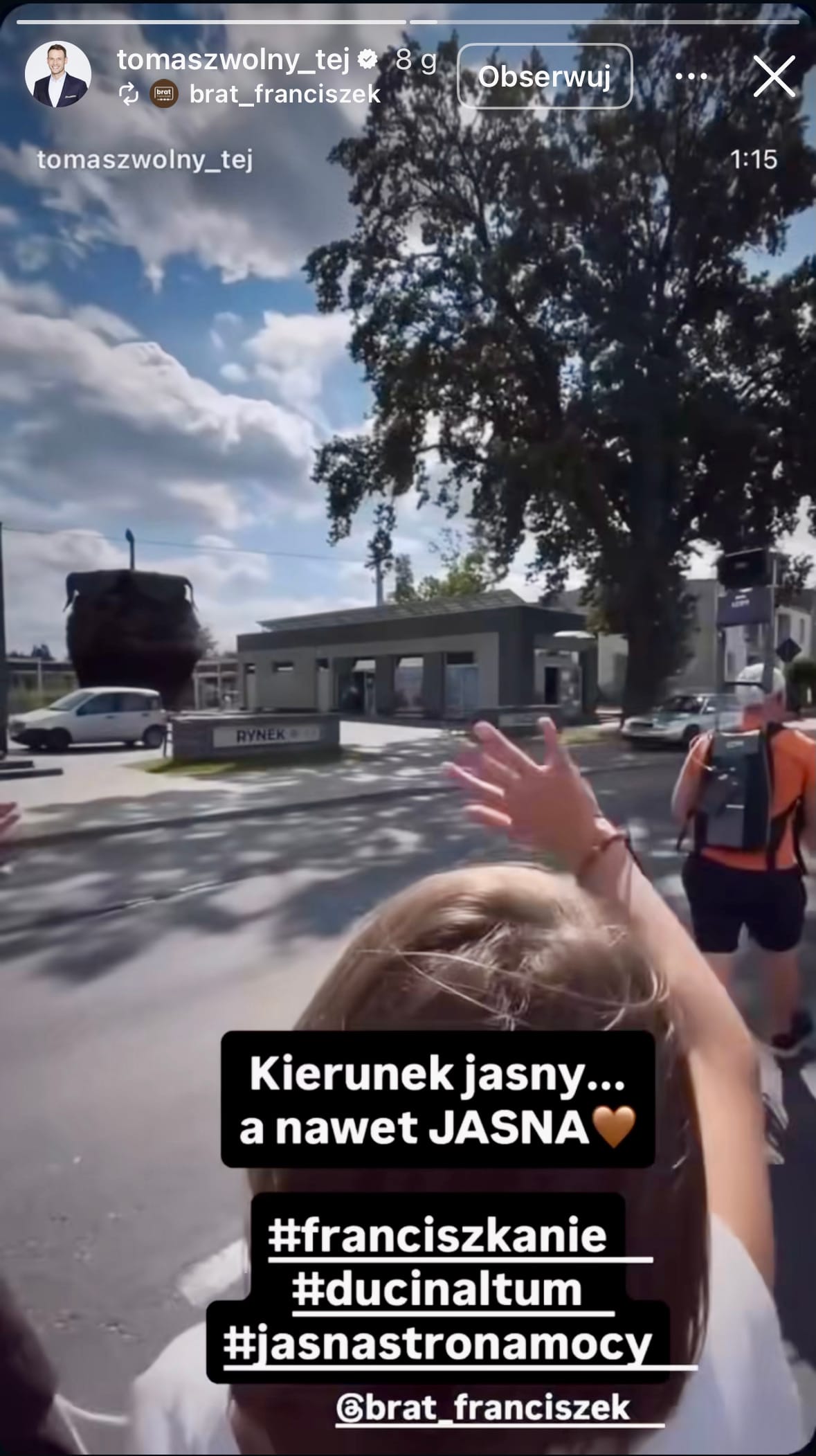 fot. Instagram - TOMASZ WOLNY
