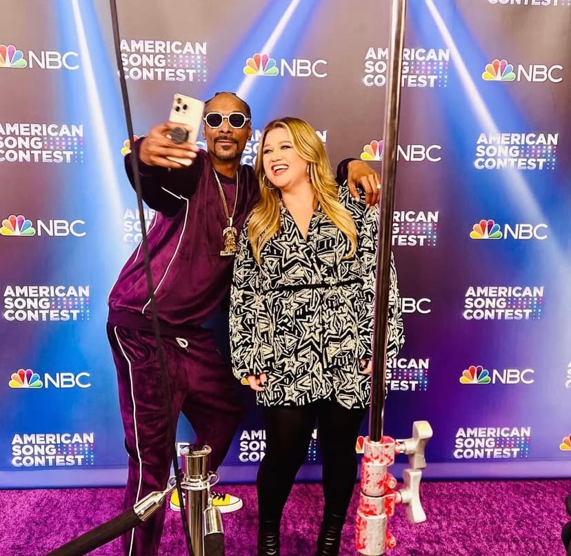 Kelly Clarkson i Snoop Dogg, fot. Instagram/Kelly Clarkson