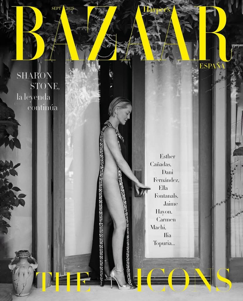 Sharon Stone w bikini na okładce Harper’s Bazaar! 67-letnia gwiazda łamie internet: „Bogini!