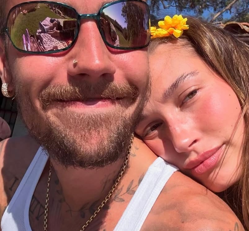Justin Bieber z żoną Hailey