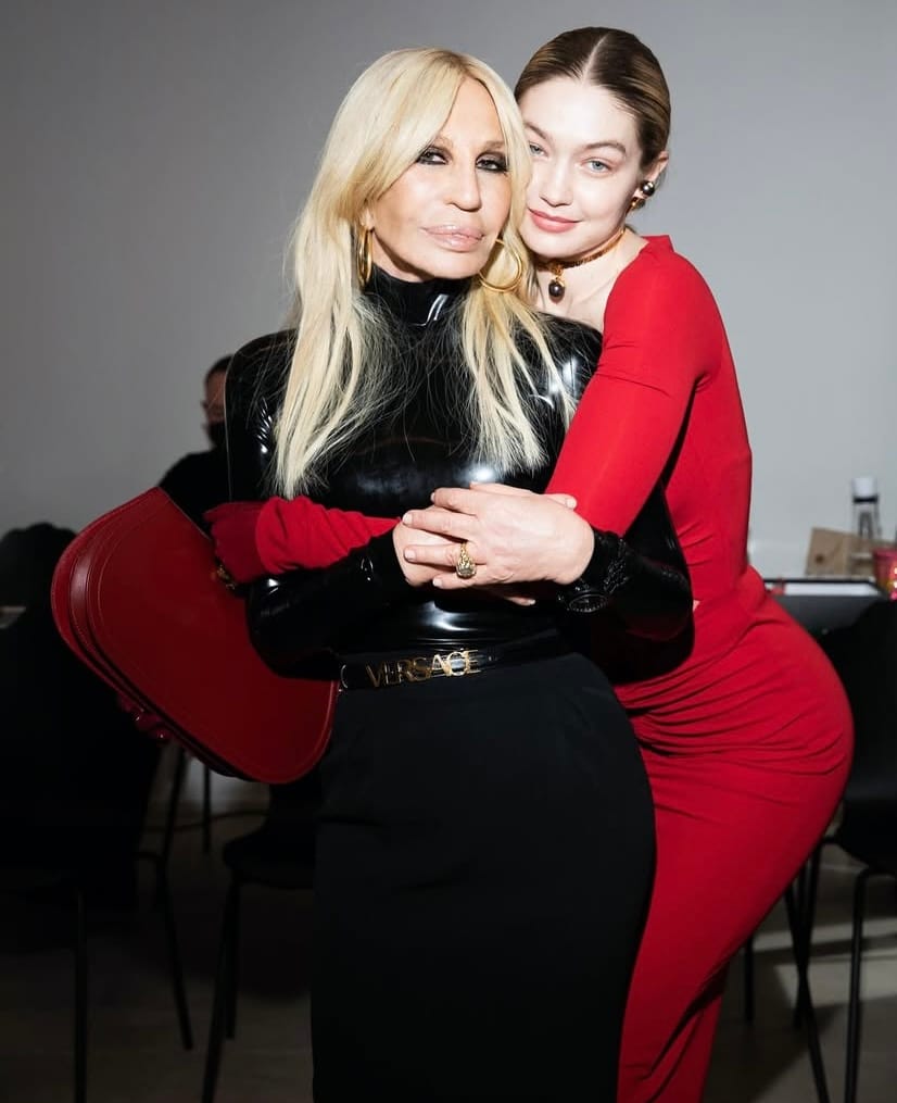Donatella Versace i Gigi Hadid