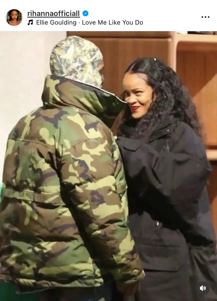 Rihanna i ASAP Rocky, fot. Instagram/rihannaofficial