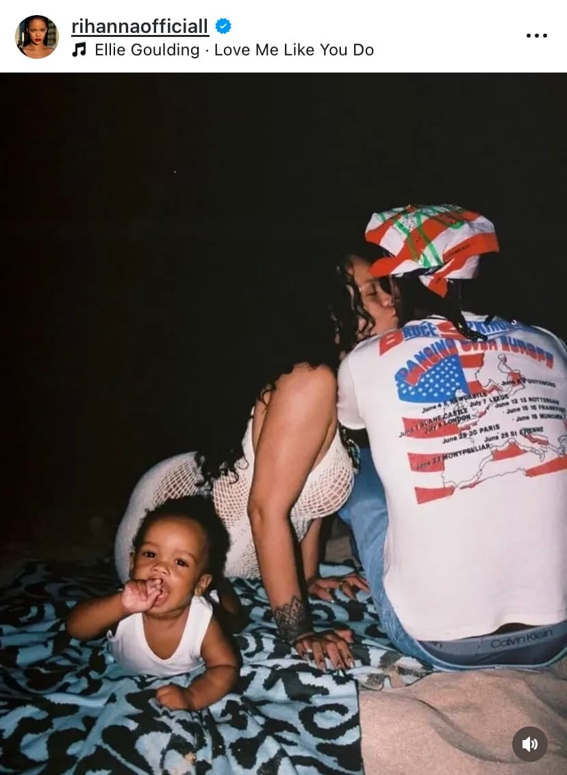 Rihanna i ASAP Rocky, fot. Instagram/rihannaofficial