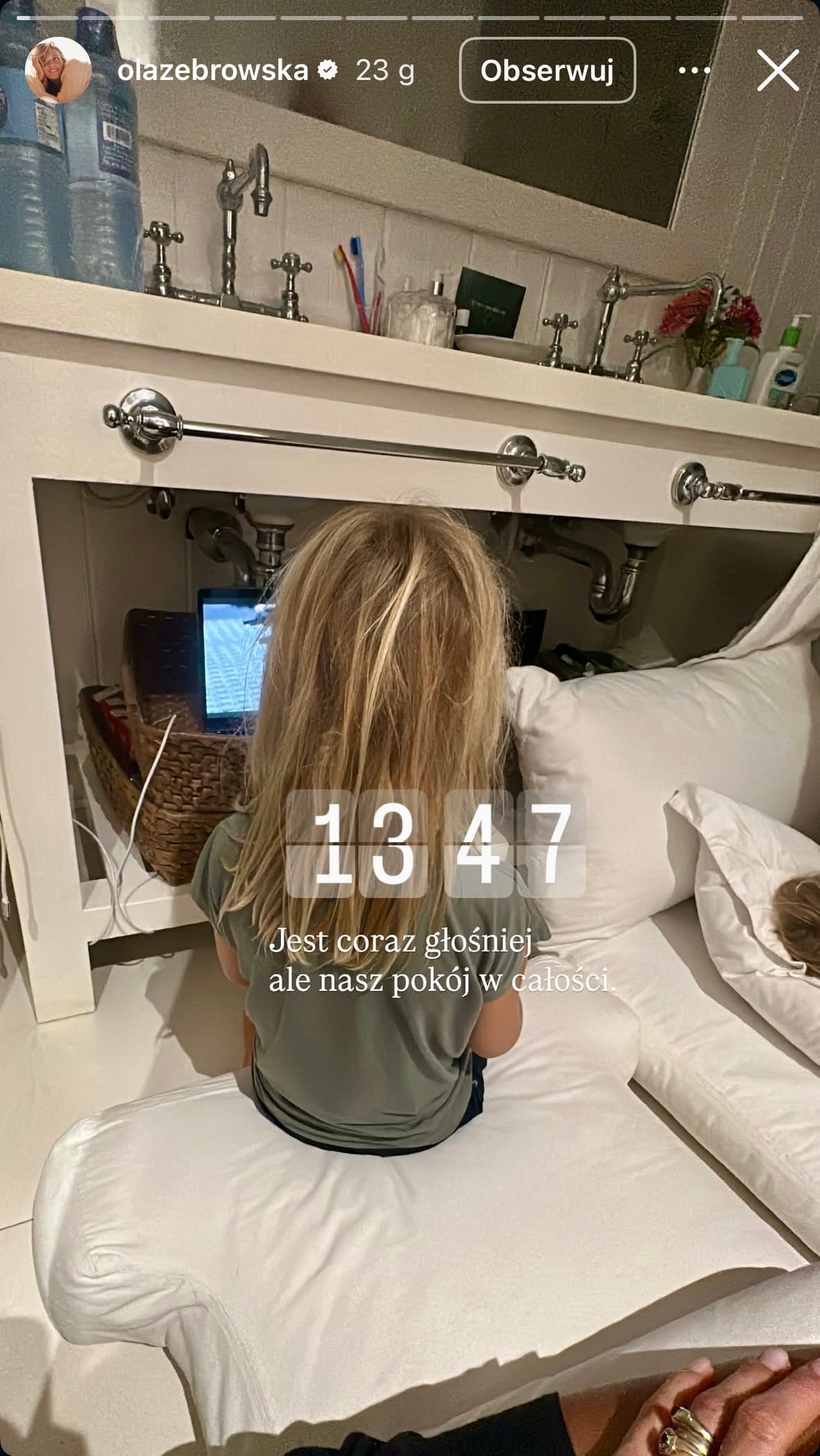 fot. Instagram - ALEKSANDRA ŻEBROWSKA