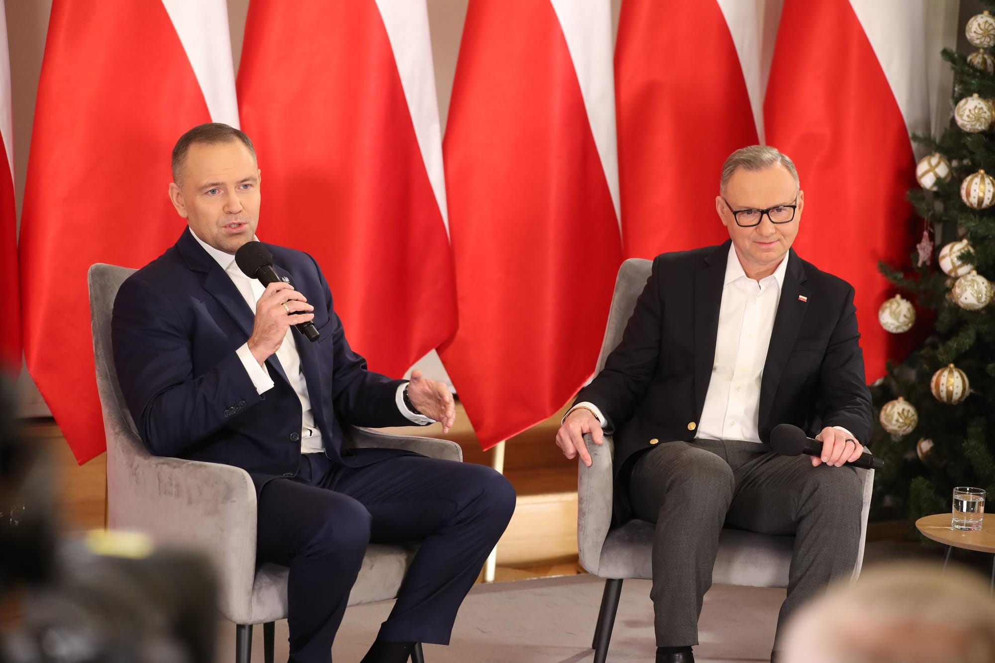 Spotkanie Nawrocki-Duda, fot. Tomasz Jędrzejowski