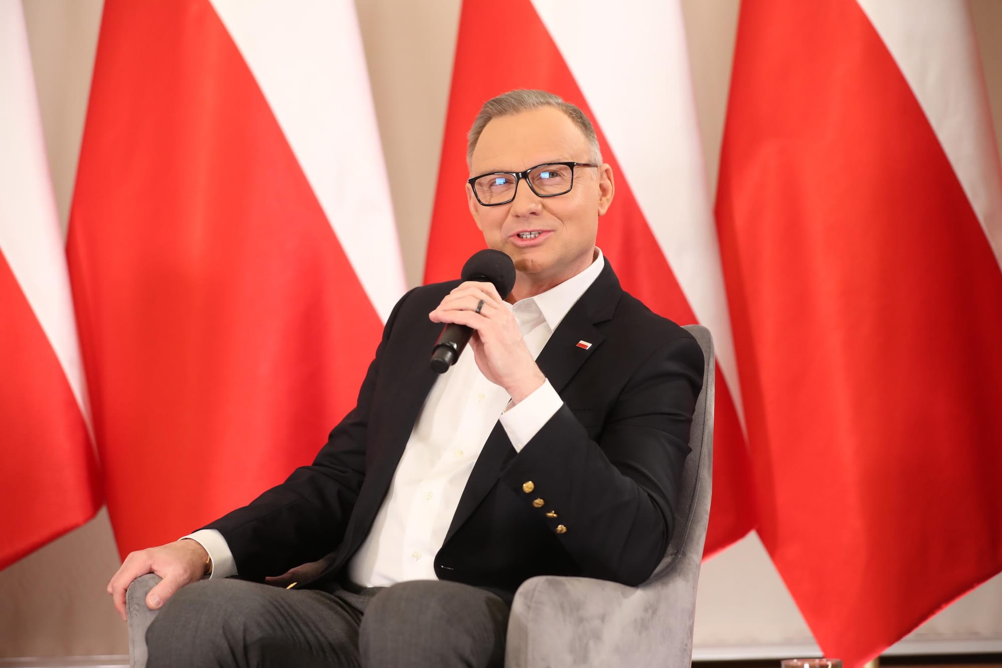 Spotkanie Nawrocki-Duda, fot. Tomasz Jędrzejowski