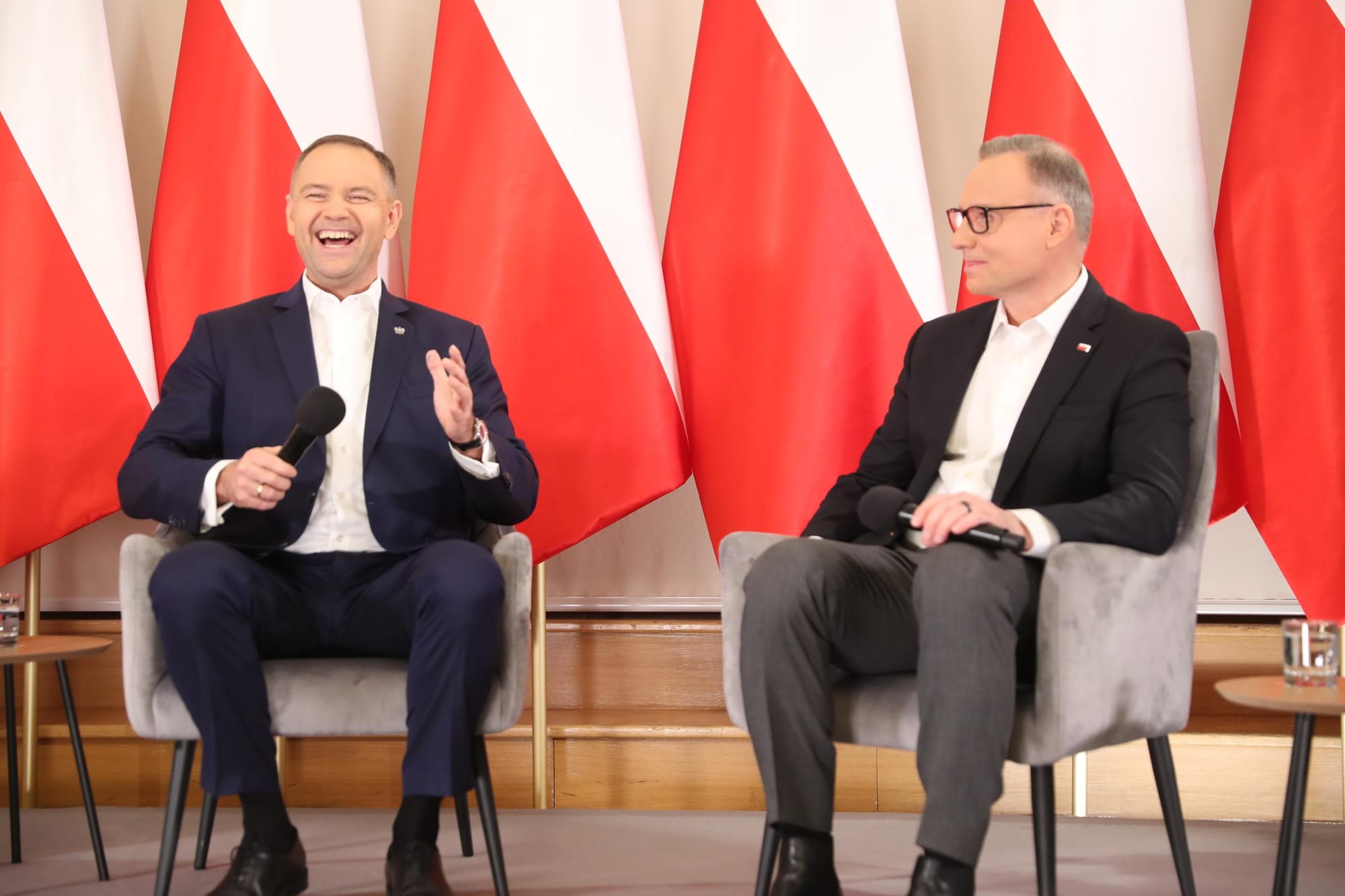 Spotkanie Nawrocki-Duda, fot. Tomasz Jędrzejowski