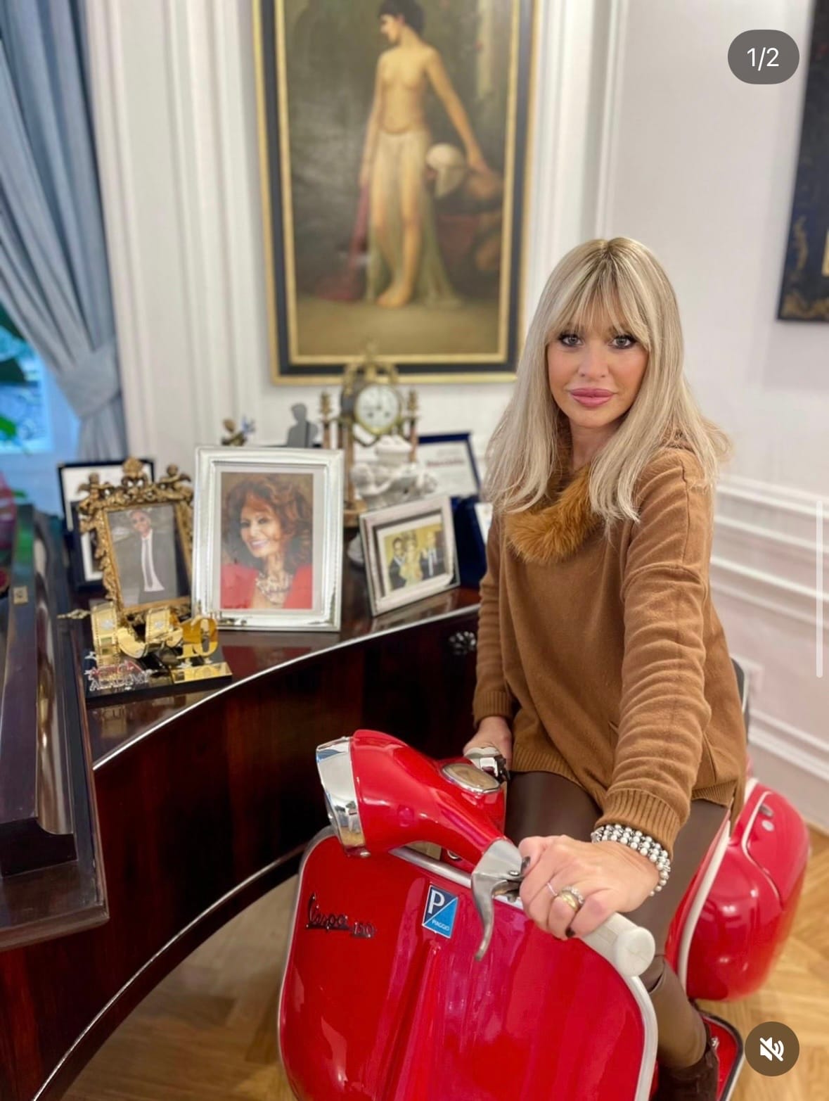 fot. Instagram - ALESSANDRA MUSSOLINI