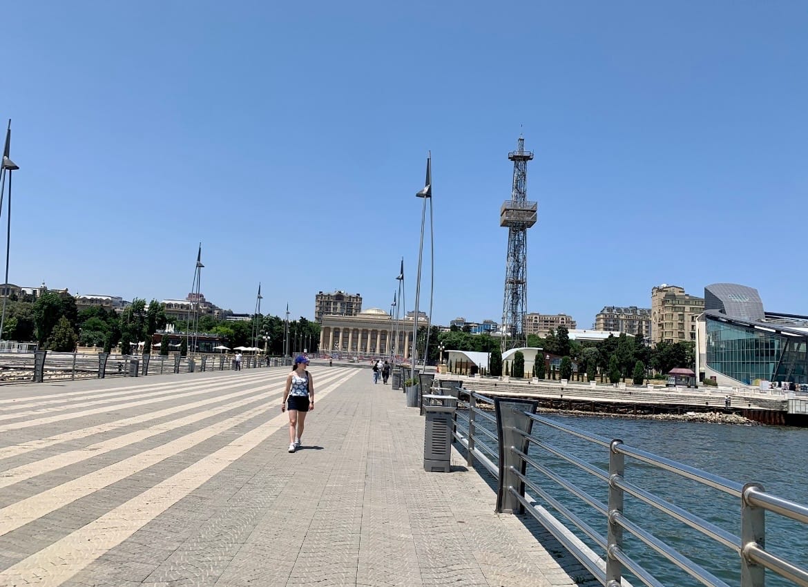 Promenada w Baku