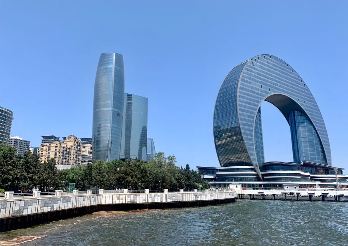 Nowoczesna część Baku