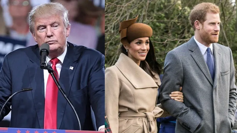 Trump mówi, co zrobi ws. księcia Harry'ego. Oberwało się... Meghan!