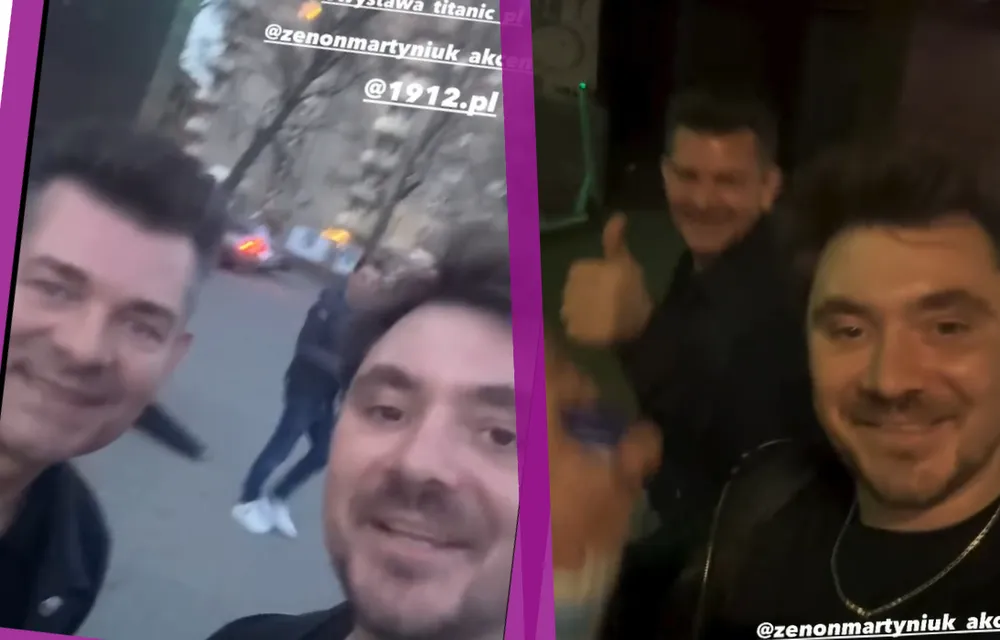 Zenek i jego syn bawili się wieczorem razem. Czyżby Daniel poszedł na odwyk? Mamy filmiki
