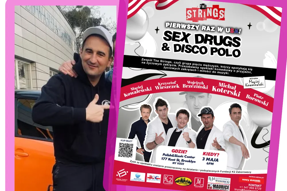 Koterski ogłosił sukces w Nowym Jorku na miarę “Metra”. A wystąpi w… “domu kultury”!