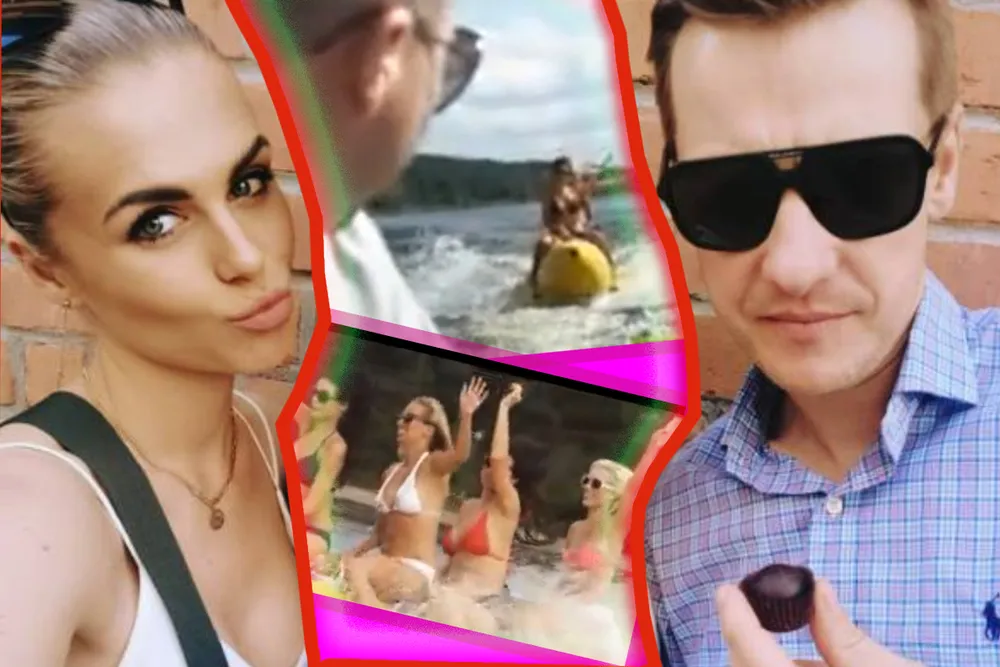 Żona Marcina Mroczka w bikini na bananie! Niesłusznie była w cieniu gwiazdy „M jak miłość”