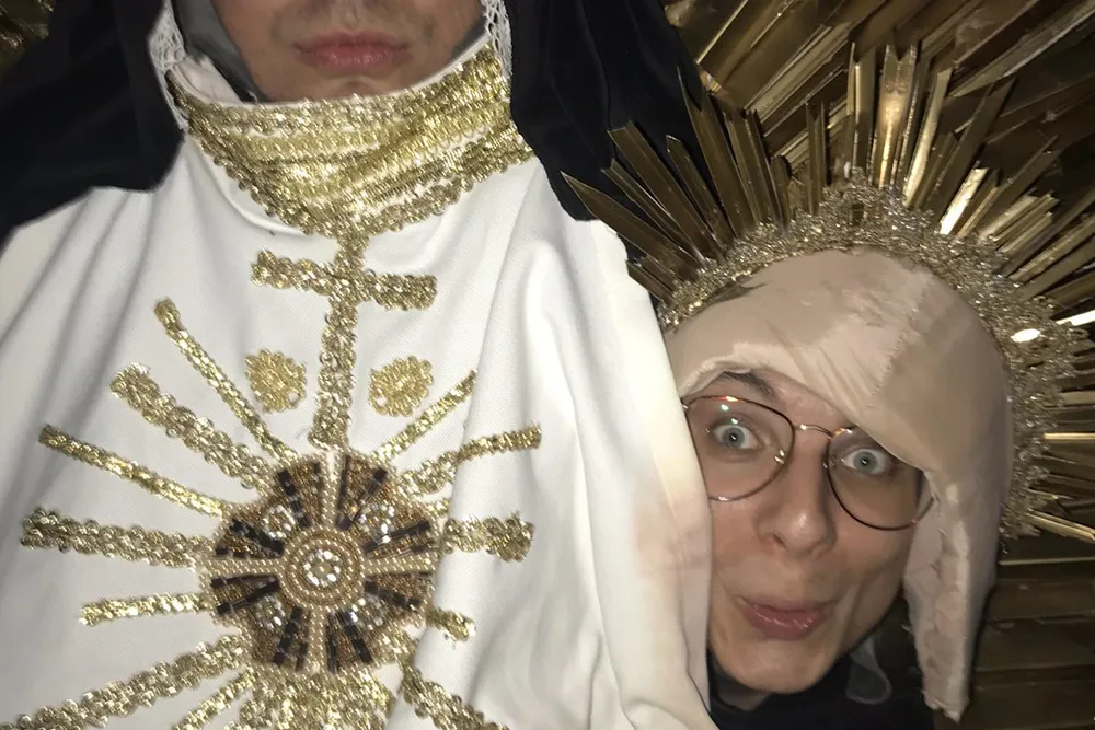 Żałosne szydzenie z katolików.  Ralph Kaminski pójdzie do     sądu?!