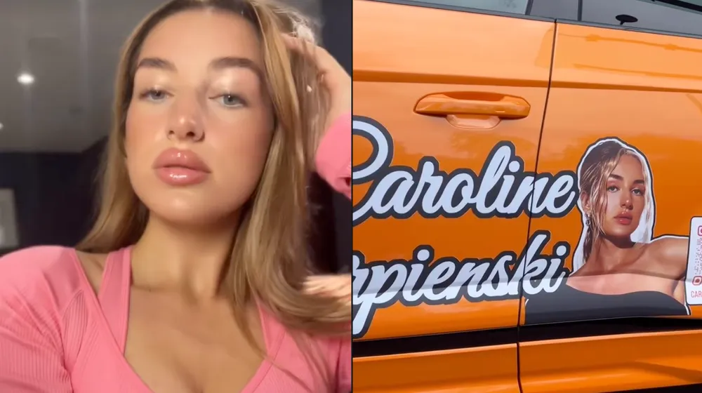 Caroline Derpienski znów w Polsce! Pochwaliła się "nowym dzieckiem"