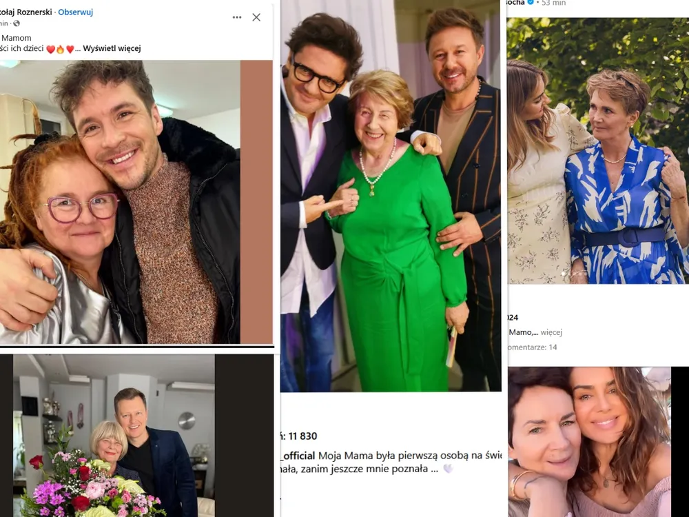 To one stoją za sukcesami  znanych Polaków! Kto ma najfajniejszą mamę w show biznesie?