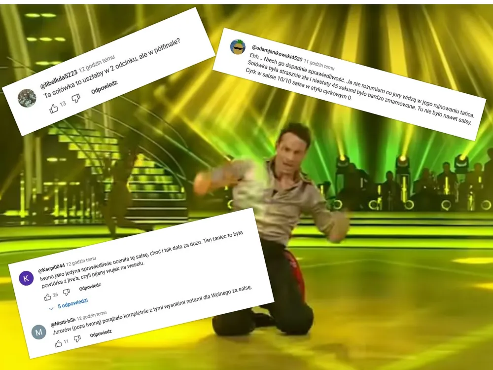 "Pijany wujek na weselu"! Burza w sieci po występie Tomasza Wolnego w półfinale "Tańca z Gwiazdami"