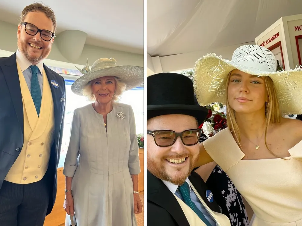 Książę Lubomirski spotkał się z brytyjską parą królewską. Wiemy o czym rozmawiali! ZDJĘCIA
