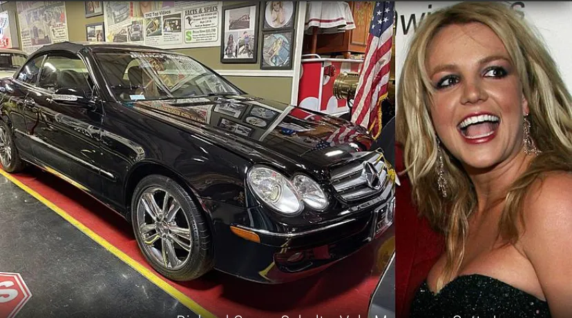Ikoniczny Mercedes Britney Spears trafi na aukcję