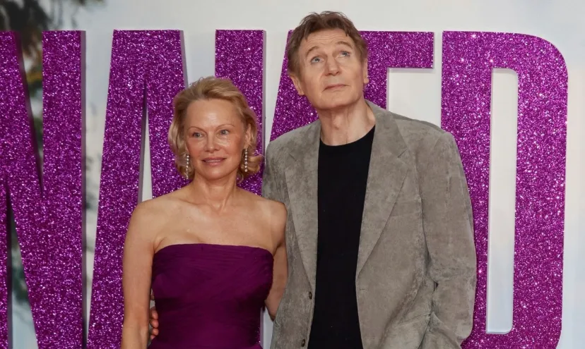 Pamela Anderson i Liam Neeson - są parą? Wszystko na to wskazuje