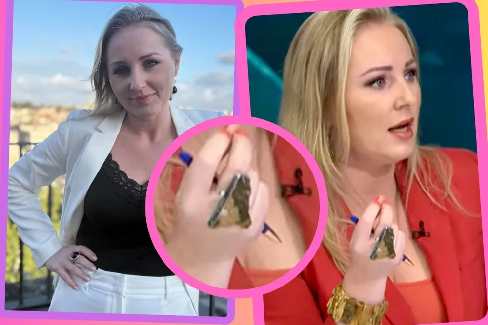 Prezenterka TV Republika zachwyciła widzów biżuterią. Nie zgadniecie, co miała na wizji!