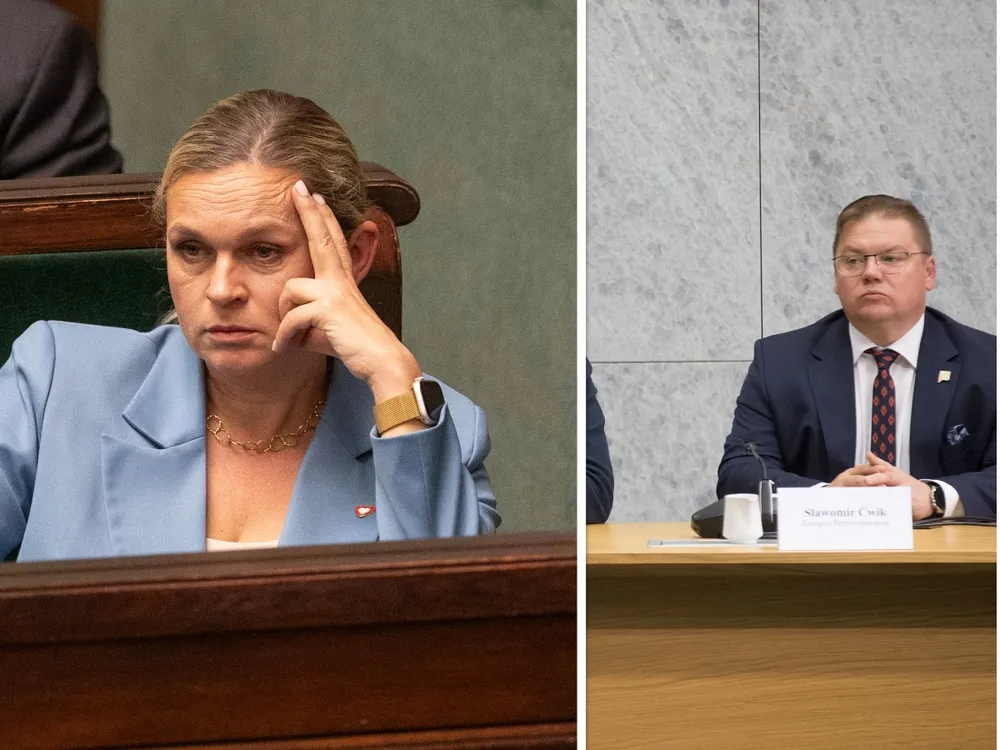 Poseł Ćwik rozbudził plotki o Nowackiej i Tusku. Ostra reakcja minister i nieporadne tłumaczenia posła
