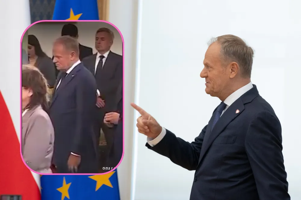 Tusk cały się trzęsie! Co się dzieje ze zdrowiem premiera? [WIDEO]