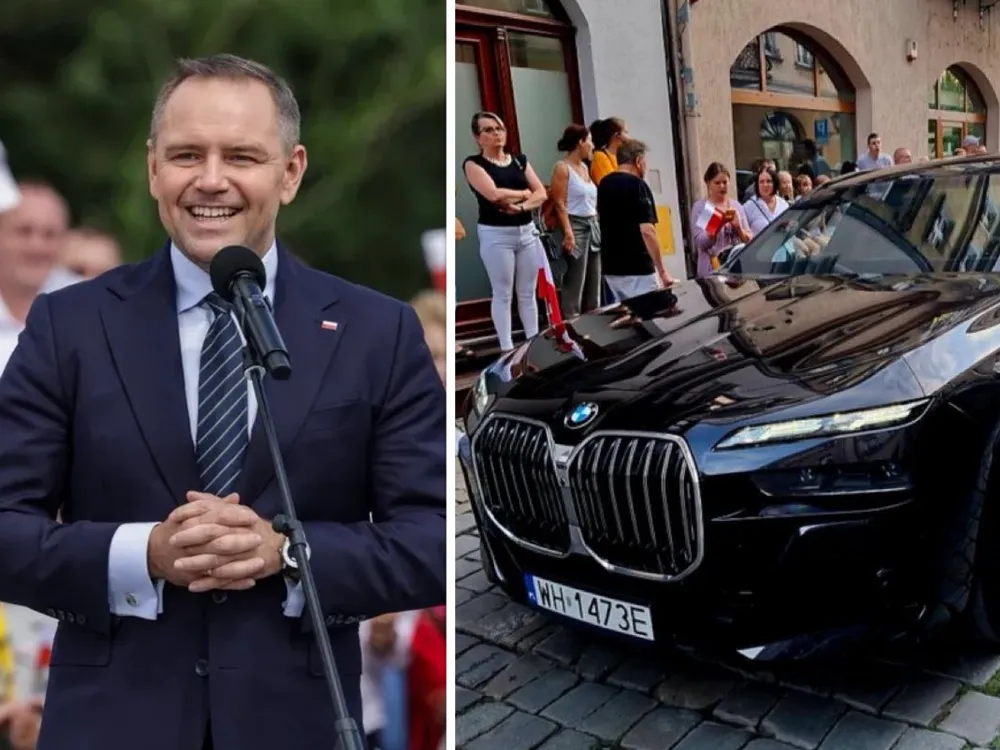 Afera o limuzynę! Nowe BMW rząd kupił dla Trzaskowskiego, a oberwał... prezydent Nawrocki!
