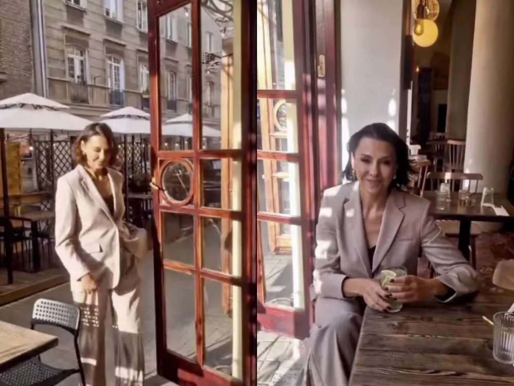 Anna Popek w stylu retro. "Są takie miejsca w Warszawie, gdzie czas się zatrzymuje"