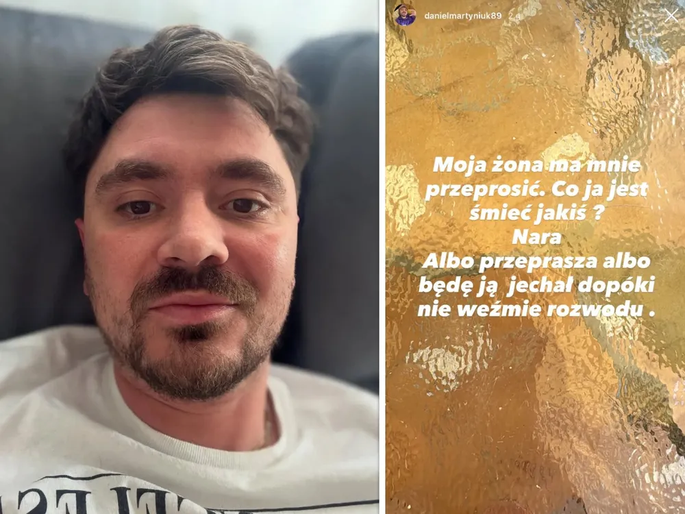 Co się dzieje z Danielem Martyniukiem? Syn króla disco-polo o żonie: "będę ją jechał, dopóki nie weźmie rozwodu"
