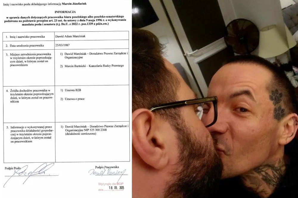 Burza wokół Józefaciuka trwa. Spółka jego kochanka (?) pod lupą internautów