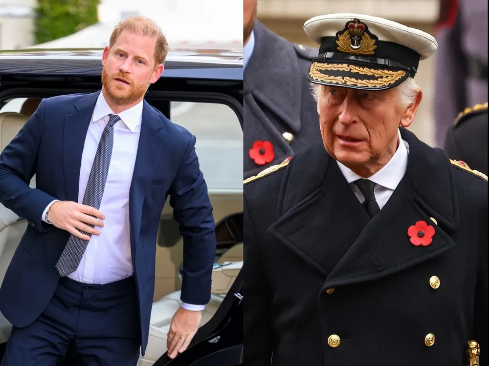 PRZEŁOM u Windsorów! Książę Harry przerwał milczenie po spotkaniu z ojcem