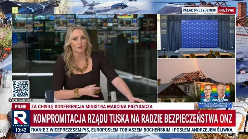Monika Borkowska nie gryzie się w język. Tak dziennikarka TV Republika nazwała szefa MON [WIDEO]