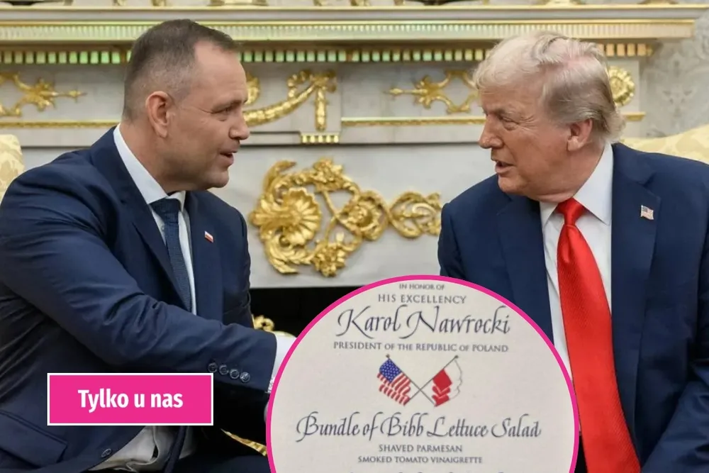 Tylko u nas: Co jadł prezydent Nawrocki w Białym Domu? Mamy pełne menu
